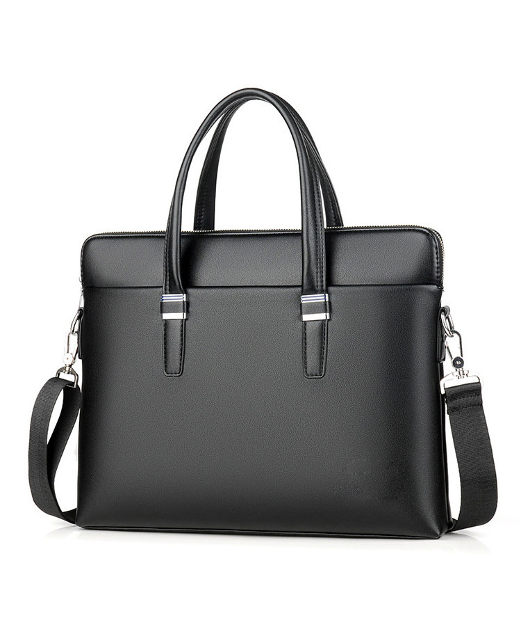 Whatna ビジネスバッグ メンズ 2wayショルダー 手提げ 厚手 レザー 大容量 ブリーフケース A4 15.6インチPC対応 旅行 出張 通勤 通学 就活 面接 バッグ かばん 男性用ブラウン 黒WA109-2