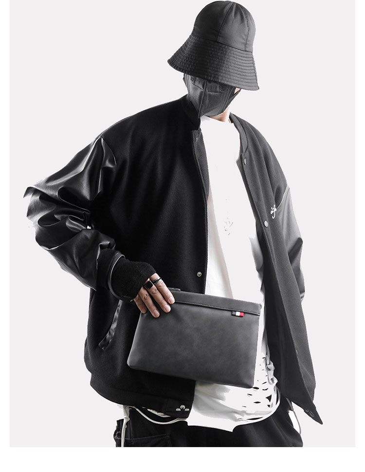 Whatna 2way革 セカンドバッグ メンズ バッグ クラッチ バッグ 本革 厚手 レザー B5 Ipad Mini収納可 手持ちバッグ 結婚式 バッグ フォーマル ビジネス 冠婚葬祭 バッグ 男性用 紳士用4076-1-9