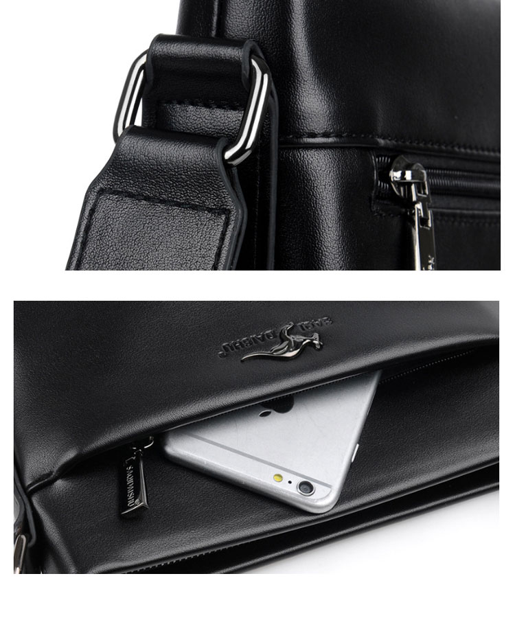 Whatna 革ショルダーバッグ メンズ メッセンジャーバッグ厚手 レザー 縦型 小さめビジネスバッグ ipad10.5収納可 革 通勤 通学 斜めがけバッグ オシャレ な シンプル な 軽量 実用 自転車 かばん男性用S8085-10