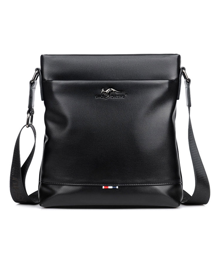 Whatna 革ショルダーバッグ メンズ メッセンジャーバッグ厚手 レザー 縦型 小さめビジネスバッグ ipad10.5収納可 革 通勤 通学 斜めがけバッグ オシャレ な シンプル な 軽量 実用 自転車 かばん男性用S8085-1