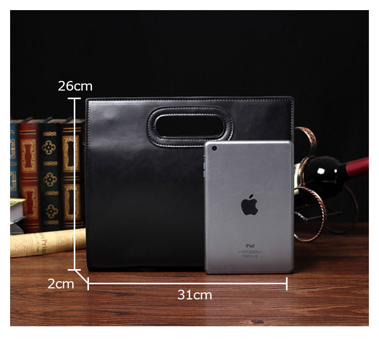 Whatna セカン ドバッグ メンズ レディース バッグ 大きめ A4 サイズ 収納可 ファイルバッグ ブリーフケース 封筒袋 ビジネス バッグ 手持ち バッグ クラッチ 結婚式 バッグ 紳士用 男性用6698-1