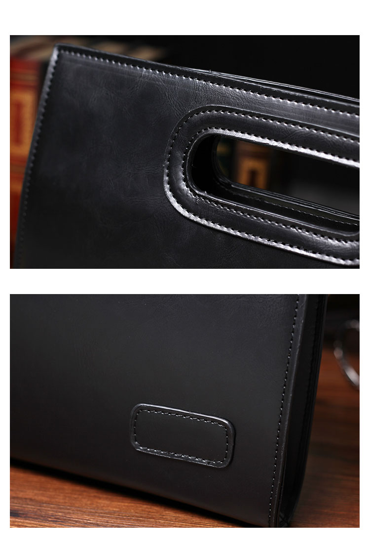 Whatna セカン ドバッグ メンズ レディース バッグ 大きめ A4 サイズ 収納可 ファイルバッグ ブリーフケース 封筒袋 ビジネス バッグ 手持ち バッグ クラッチ 結婚式 バッグ 紳士用 男性用6698-3