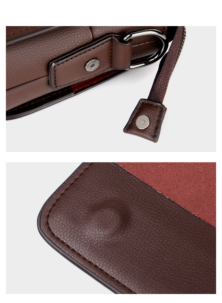 Whatna 革 ショルダーバッグ メンズ 2way 斜め掛け 手提げバッグ ビジネス バッグ セカンドバッグ 手持げバッグ A4  15インチPC収納可 横型 カジュアル フォーマル ビジネス 通学 通勤 肩掛け バッグ 自転車かばん プレゼント男性 BL9966-3-13