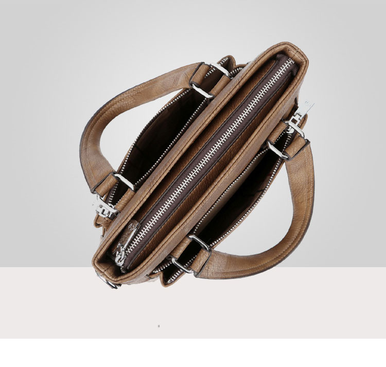 Whatna 革 ショルダーバッグ メンズ 2way 斜め掛け 手提げバッグ ビジネス バッグ セカンドバッグ 手持げバッグ A4サイズ収納可 横型 カジュアル フォーマル ビジネス 通学 通勤 肩掛け バッグ 自転車かばん プレゼント男性 68045-28-6