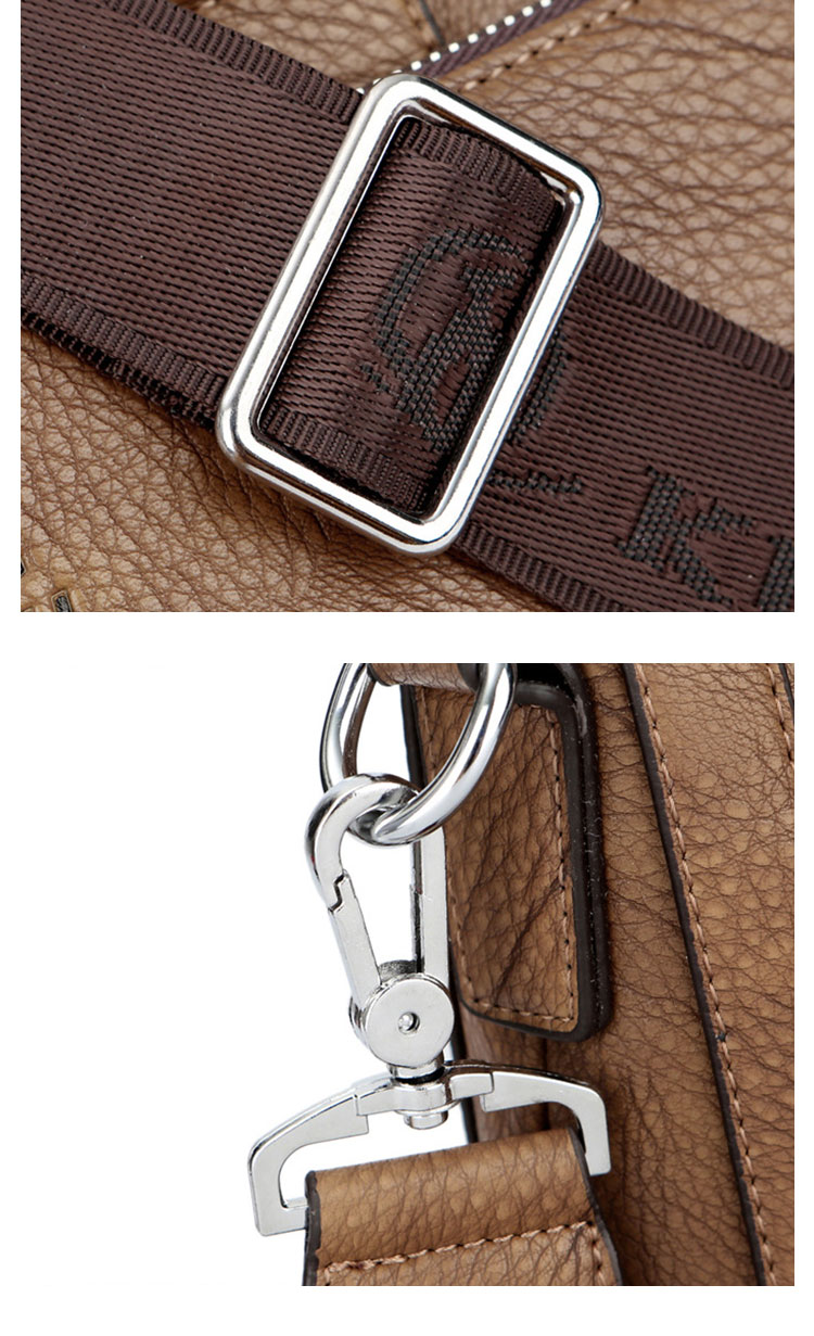 Whatna 革 ショルダーバッグ メンズ 2way 斜め掛け 手提げバッグ ビジネス バッグ セカンドバッグ 手持げバッグ A4サイズ収納可 横型 カジュアル フォーマル ビジネス 通学 通勤 肩掛け バッグ 自転車かばん プレゼント男性 68045-28-11