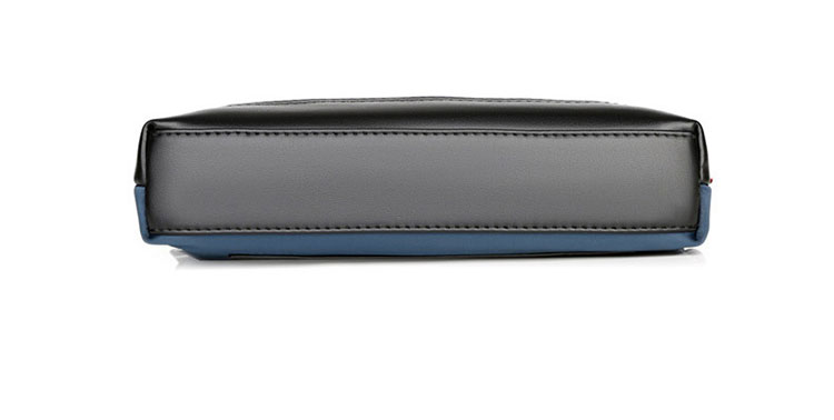 Whatna セカンド バッグ メンズ 3way クラッチ ショルダーバッグ 肩掛けバッグ 小さい ショルダーベルト付 ハンドストラップ付 防水高密度オックスフォード 婚式 バッグ ビジネス フォーマル 冠婚葬祭 バッグ紳士用 男性用 黒 青1267-6