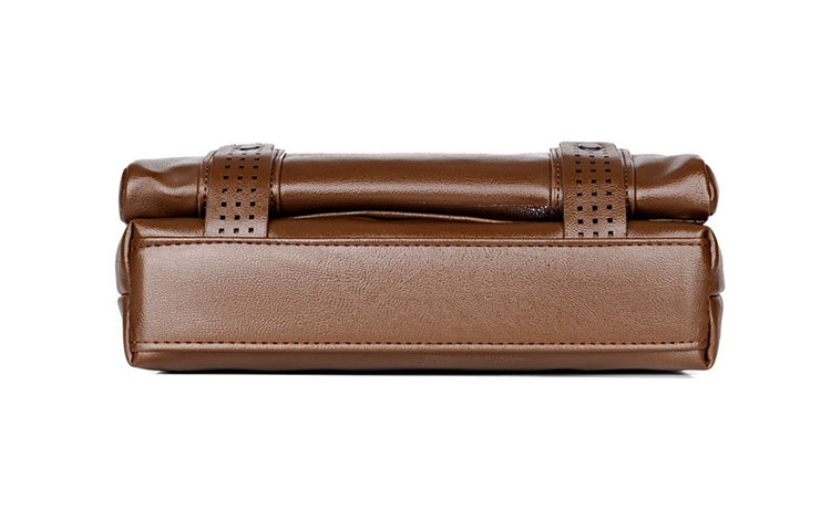 Whatna 革ショルダーバッグ メンズ メッセンジャーバッグ厚手 レザー 縦型 小さめビジネスバッグ ipad10.5収納可 革 通勤 通学 斜めがけバッグ オシャレ な シンプル な 軽量 実用 自転車 かばん男性用8309-1-5