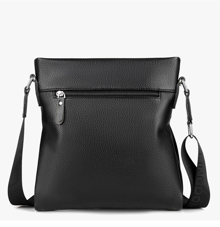 Whatna ショルダーバッグ メンズ メッセンジャーバッグ 縦型 小さめビジネスバッグ ipad9.7収納可 通勤 通学 斜めがけバッグ オシャレ な シンプル な 軽量 実用 自転車 かばん男性用9006-3