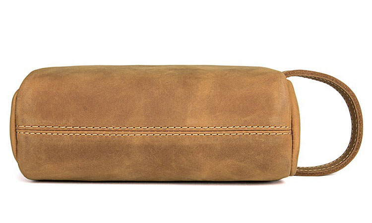 Whatna 2way 天然 牛革 ミニセカンドバッグ メンズ クラッチ バッグ 化粧バッグ 化粧ケース 厚手 本革 レザー カジュアル フォーマル 冠婚葬祭 結婚式 バッグ 化粧ポーチ 紳士用 男性用 C013B-3