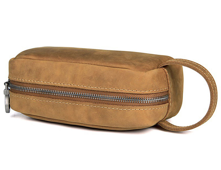 Whatna 2way 天然 牛革 ミニセカンドバッグ メンズ クラッチ バッグ 化粧バッグ 化粧ケース 厚手 本革 レザー カジュアル フォーマル 冠婚葬祭 結婚式 バッグ 化粧ポーチ 紳士用 男性用 C013B-2