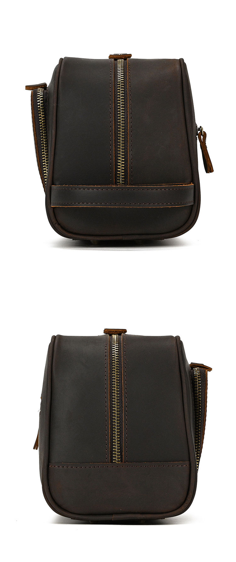 Whatna 2way 天然 牛革 ミニセカンドバッグ メンズ クラッチ バッグ 化粧バッグ 化粧ケース 厚手 レザー 本 革  カジュアル フォーマル 冠婚葬祭 結婚式 バッグ 化粧ポーチ 紳士用 男性用 9588-4