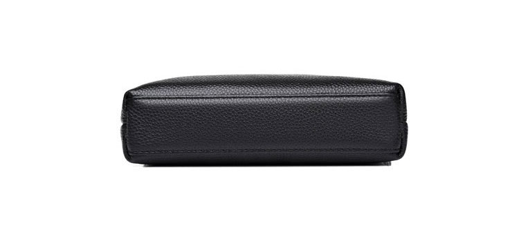 Whatna 天然 牛革 ショルダーバッグ メンズ メッセンジャーバッグ  厚手 レザー本革 縦型 小さめビジネスバッグ ipad9.7収納可 通勤 通学 斜めがけバッグ オシャレ な シンプル な 軽量 実用 自転車 かばん男性用BD-2-5