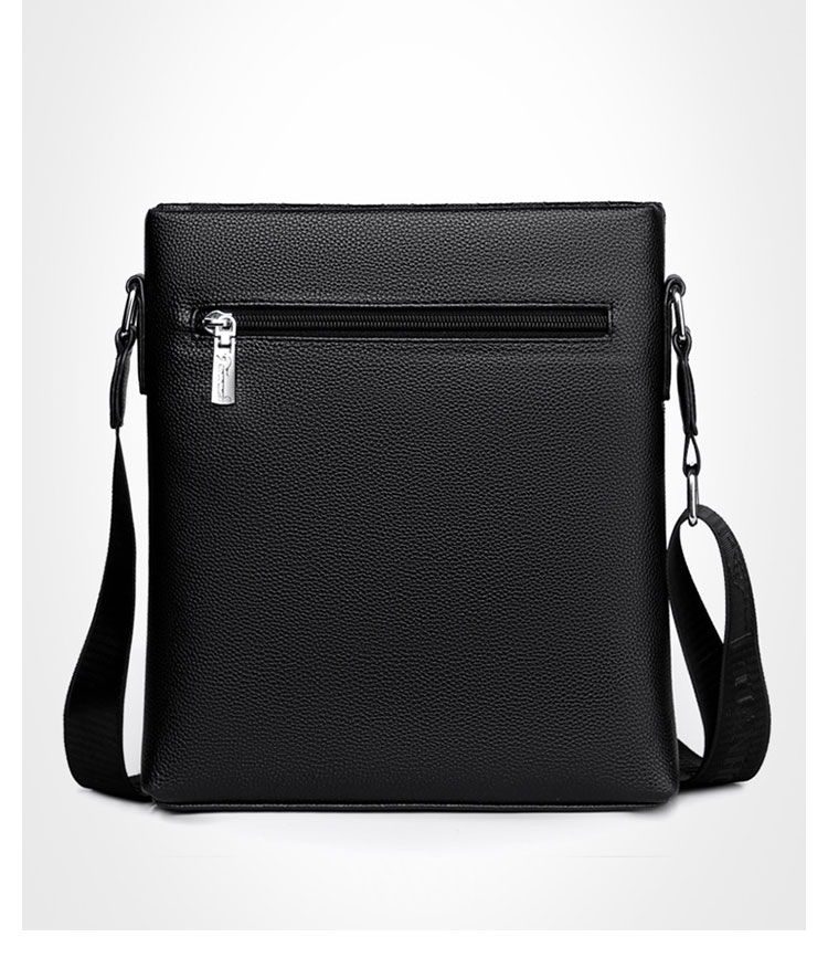 Whatna 厚手 レザー ショルダーバッグ メンズ メッセンジャー