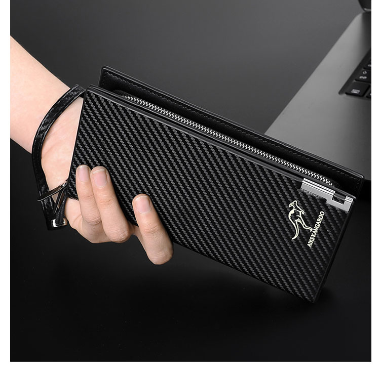 Whatna 革 ミニセカンドバッグ メンズ バッグ 長財布 カード入れ