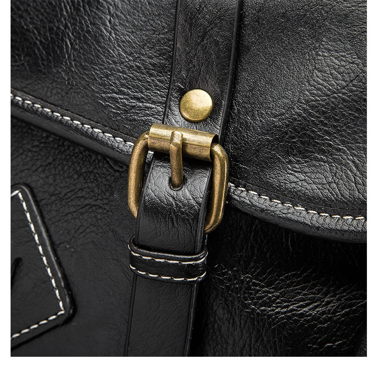 Whatna 革ビジネスバッグメンズ バッグ 手提げ・リュックの2WAY厚手 本革レザー A4 15.6インチpc収納可 大容量 盗難防止 旅行 出張用 通勤 通学 就活 面接 バッグ かばん 男性用 黒4095-10