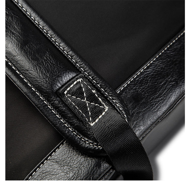 Whatna 革ビジネスバッグメンズ バッグ 手提げ・リュックの2WAY厚手 本革レザー A4 15.6インチpc収納可 大容量 盗難防止 旅行 出張用 通勤 通学 就活 面接 バッグ かばん 男性用 黒4095-11