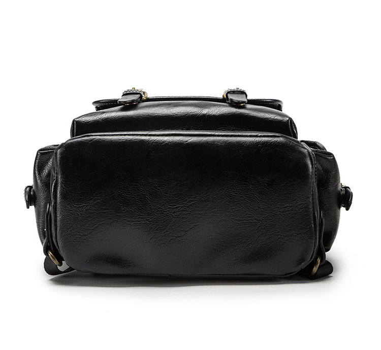 Whatna 革ビジネスバッグメンズ バッグ 手提げ・リュックの2WAY厚手 本革レザー A4 15.6インチpc収納可 大容量 盗難防止 旅行 出張用 通勤 通学 就活 面接 バッグ かばん 男性用 黒4095-4