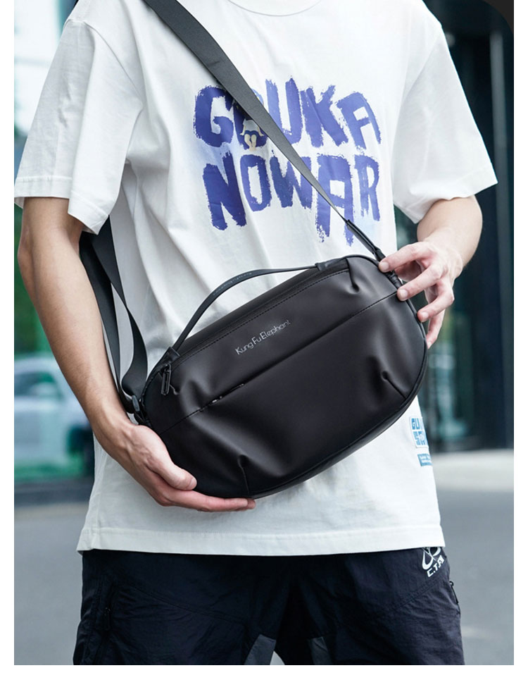 Whatna ショルダーバッグ メンズ 3way斜めがけ ボディバッグ 手提げバッグ セカンド バッグ 手持げバッグ 防 水 軽 量 A4サイズ Ipad10.5収納可 ビジネス 通学 通勤 肩掛けバッグ 自転車かばん プレゼント男性 D232-8