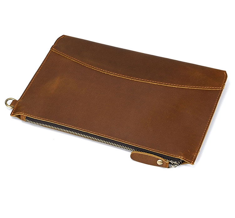 Whatna 2way 天然 牛革 セカンドバッグ メンズ クラッチ バッグ 手持ちバッグ 大きな キーリング付 本 革 A4 ビジネス カジュアル フォーマル 冠婚葬祭 結婚式 二次会 披露宴バッグ 紳士用 男性用-4