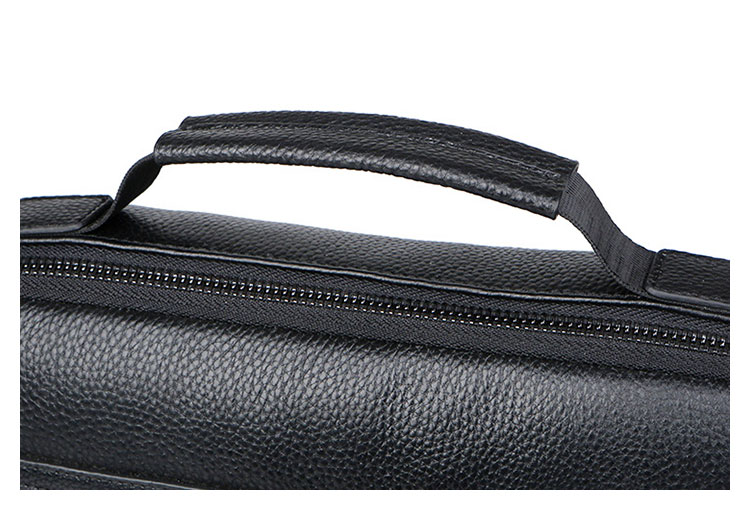 Whatna 天然 牛革ショルダーバッグ メンズ 2way斜め掛け胸バッグ 手提げバッグ セカンドバッグ 手持げバッグ 厚 手 レザー Ipad 10.5収納可 横型 カジュアル フォーマル ビジネス 通学 通勤 結婚式 肩掛けバッグ 自転車かばん プレゼント男性113-9