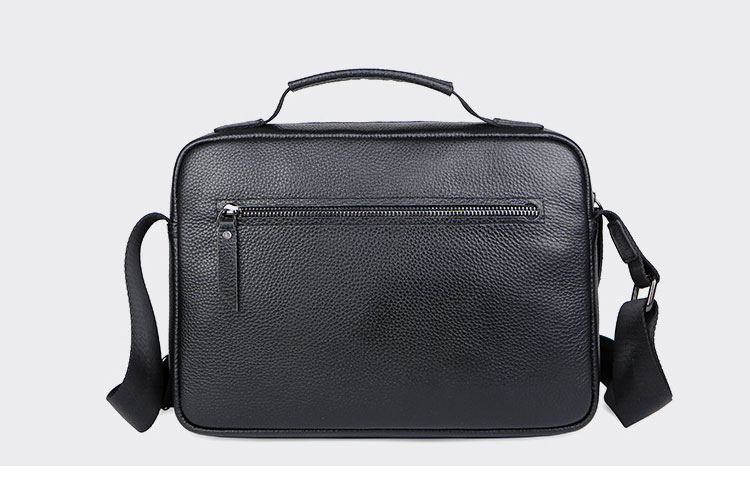 Whatna 天然 牛革ショルダーバッグ メンズ 2way斜め掛け胸バッグ 手提げバッグ セカンドバッグ 手持げバッグ 厚 手 レザー Ipad 10.5収納可 横型 カジュアル フォーマル ビジネス 通学 通勤 結婚式 肩掛けバッグ 自転車かばん プレゼント男性113-3