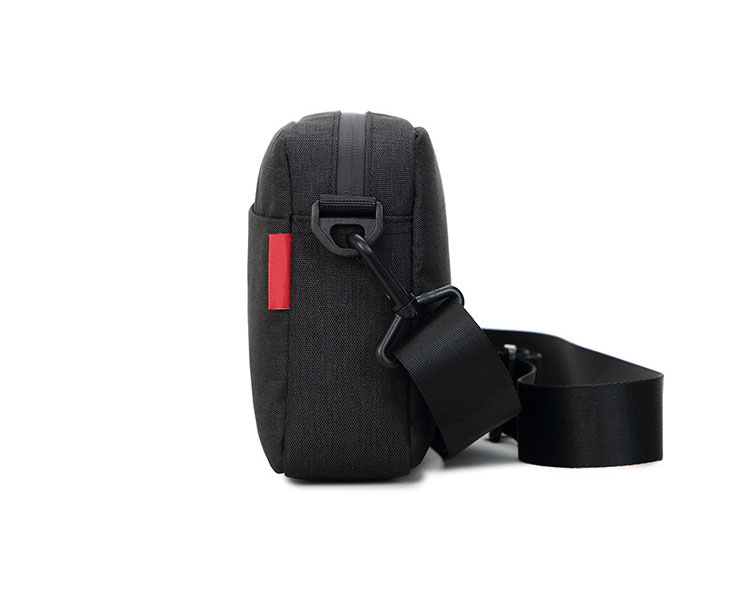 Whatna ミニショルダーバッグ メンズ 3way 斜め掛け ミニボディバッグ ミニ胸バッグ 小型ポシェット セカンドバッグ 手持げバッグ 小さめかたかけバッグ カジュアル フォーマル ビジネス 通学 通勤 肩掛けバッグ 自転車かばん プレゼント男性-2