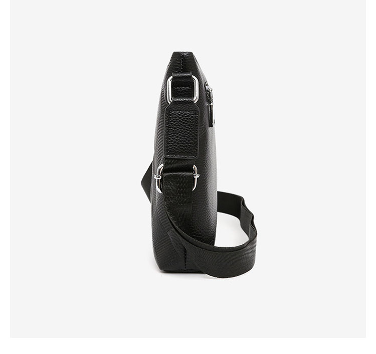 Whatna 2way 天然 牛革  ショルダーバッグ メンズ 斜め掛け胸バッグipad9.7 収納可 縦型 メンズ ビジネス かばん 小さめメッセンジャーバッグ カジュアル フォーマル  通学 通勤 結婚式 肩掛けバッグ 自転車かばん プレゼント紳士用 男性用-2