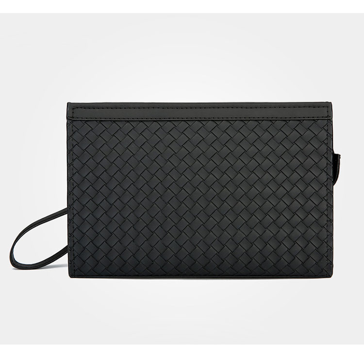 Whatna 2way 革 セカンドバッグ メンズ バッグ クラッチ バッグ 厚手 レザー B5カード6 枚収納可 小銭入れ 札入れ手持ちバッグ 結婚式 バッグ フォーマル ビジネス 冠婚葬祭 バッグ 男性用 紳士用 黒-2