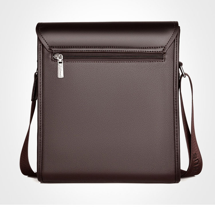 Whatna 厚手 レザー ショルダーバッグ メンズ メッセンジャー