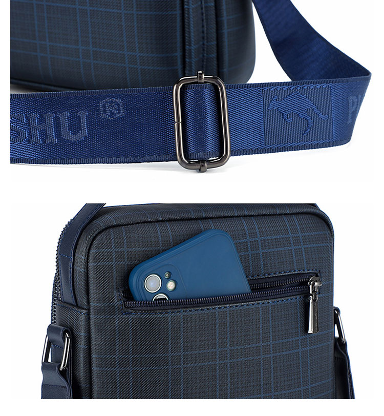 Whatna 革 ショルダーバッグ メンズ 2way 斜め掛け 手提げバッグ セカンドバッグ 手持げバッグ レザー Ipad 9.7収納可 カジュアル フォーマル ビジネス 通学 通勤 肩掛けバッグ 自転車かばん プレゼント男性508-9