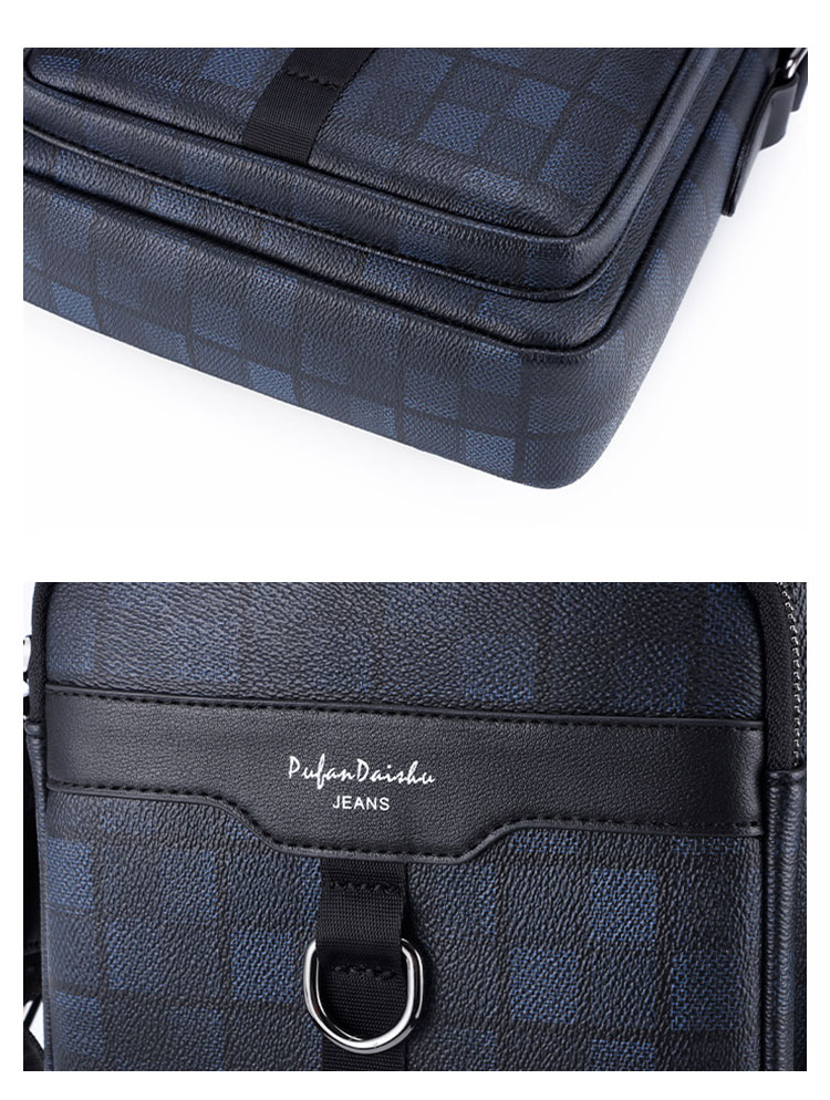 Whatna 革 ショルダーバッグ メンズ 2way 斜め掛け 手提げバッグ セカンドバッグ 手持げバッグ  キーリング付 レザー Ipad 9.7収納可 カジュアル フォーマル ビジネス 通学 通勤 肩掛けバッグ 自転車かばん プレゼント男性515-8