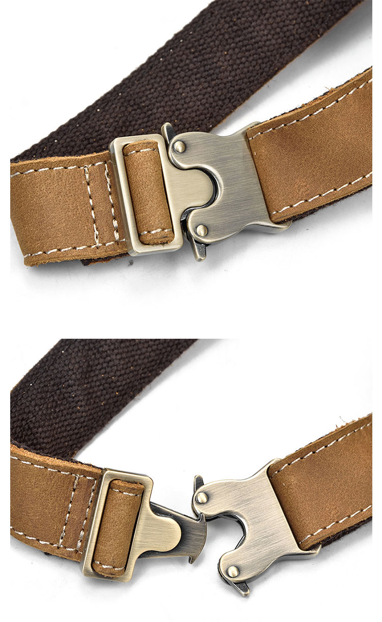 Whatna 天然 牛革ミニウエストポーチ ウエストバッグ メンズ ミニショルダーバッグ 男女兼用 本革 斜めがけ ボディバッグ ワンショルダー 軽量 ブラウン 9415-11