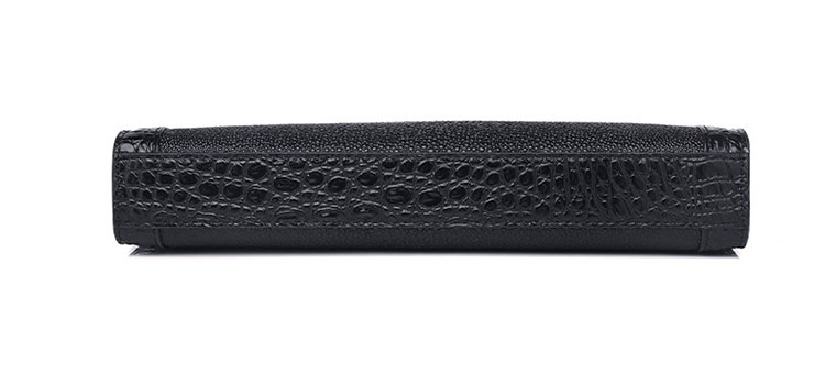 Whatna 2way 厚手 天 然 牛革 セカンドバッグ メンズ クラッチ バッグ 手持ちバッグ 本 革B5 Ipad 10.5 収納可カード8枚カード収納可ビジネス カジュアル フォーマル 冠婚葬祭 結婚式 二次会 披露宴バッグ 紳士用 男性用-5