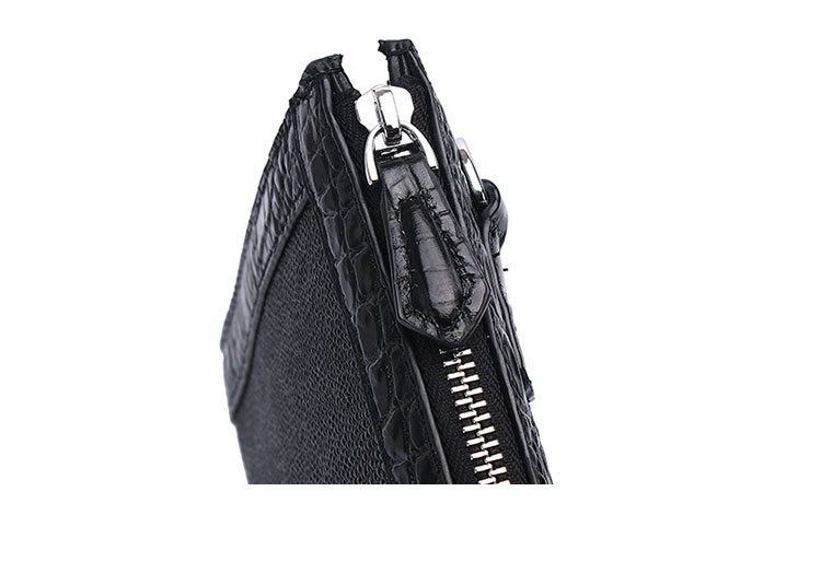 Whatna 2way 厚手 天 然 牛革 セカンドバッグ メンズ クラッチ バッグ 手持ちバッグ 本 革B5 Ipad 10.5 収納可カード8枚カード収納可ビジネス カジュアル フォーマル 冠婚葬祭 結婚式 二次会 披露宴バッグ 紳士用 男性用-9