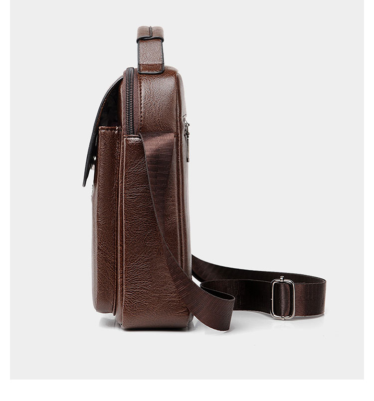 Whatna 革 ショルダーバッグ メンズ 3way 斜め掛け 手提げ バッグ セカンド バッグ 手持ちバッグ Ipad9.7収納可 縦型 小さめ メッセンジャーバッグ 通学 通勤 肩掛け バッグ 自転車かばん プレゼント男性 D260-2