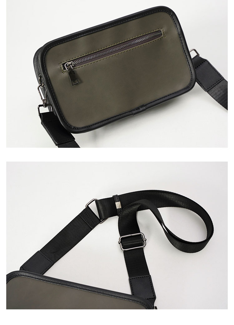 Whatna 革ミニショルダーバッグ メンズ 2way 斜め掛け ミニボディバッグ ミニ胸バッグ 小型ポシェット セカンドバッグ 手持げバッグ 小さめかたかけバッグ カジュアル フォーマル ビジネス 通学 通勤 肩掛けバッグ 自転車かばん プレゼント男性21009-10