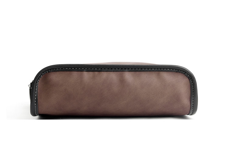 Whatna 革ミニショルダーバッグ メンズ 2way 斜め掛け ミニボディバッグ ミニ胸バッグ 小型ポシェット セカンドバッグ 手持げバッグ 小さめかたかけバッグ カジュアル フォーマル ビジネス 通学 通勤 肩掛けバッグ 自転車かばん プレゼント男性7001-4