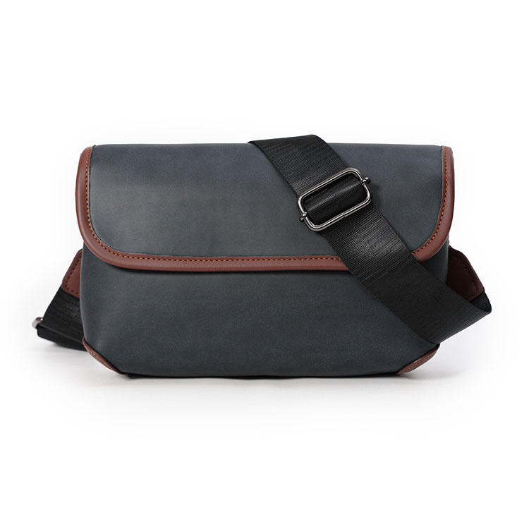 Whatna 革ミニショルダーバッグ メンズ 2way 斜め掛け ミニボディバッグ ミニ胸バッグ 小型ポシェット セカンドバッグ 手持げバッグ 小さめかたかけバッグ  カジュアル フォーマル ビジネス 通学 通勤 肩掛けバッグ 自転車かばん プレゼント男性HB20141-1