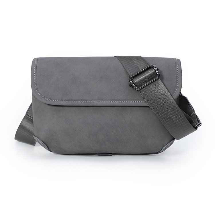 Whatna 革ミニショルダーバッグ メンズ 2way 斜め掛け ミニボディバッグ ミニ胸バッグ 小型ポシェット セカンドバッグ 手持げバッグ 小さめかたかけバッグ  カジュアル フォーマル ビジネス 通学 通勤 肩掛けバッグ 自転車かばん プレゼント男性HB20141-2