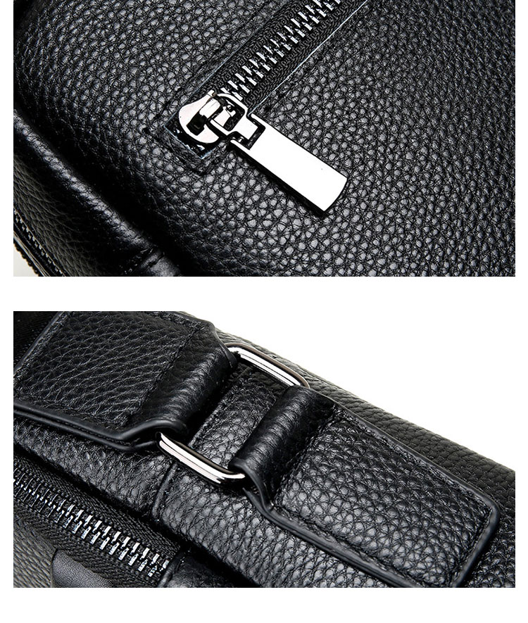 Whatna 2way 天然 牛革 ミニ ショルダーバッグ メンズ 斜め掛け胸バッグipad mini 収納可 縦型 メンズ ビジネス かばん 小さめメッセンジャーバッグ カジュアル フォーマル  通学 通勤 結婚式 肩掛けバッグ 自転車かばん プレゼント紳士用 男性用-10