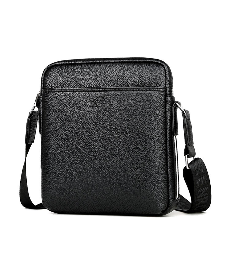 Whatna 厚手 レザー ショルダーバッグ メンズ メッセンジャーバッグ 縦型 横型 小さめビジネスバッグ A4 ipad10.5収納可 通勤 通学 斜めがけバッグ オシャレ な シンプル な 軽量 実用 自転車 かばん男性用2538-1