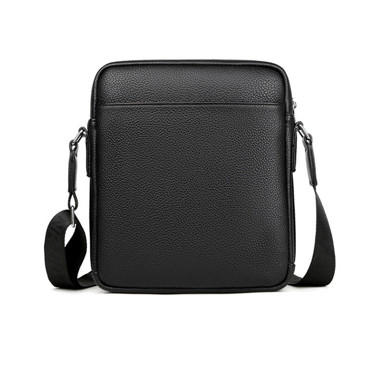 Whatna 厚手 レザー ショルダーバッグ メンズ メッセンジャーバッグ 縦型 横型 小さめビジネスバッグ A4 ipad10.5収納可 通勤 通学 斜めがけバッグ オシャレ な シンプル な 軽量 実用 自転車 かばん男性用2538-3