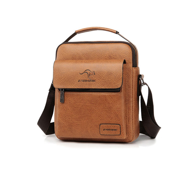 Whatna 革ショルダーバッグ メンズ 3way斜め掛け胸バッグ 手提げバッグ セカンドバッグ 手持げバッグ 厚 手 レザー Ipad 9.7収納可 横型 カジュアル フォーマル ビジネス 通学 通勤 結婚式 肩掛けバッグ 自転車かばん プレゼント男性 0912-2