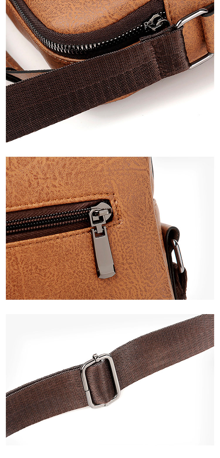 Whatna 革ショルダーバッグ メンズ 3way斜め掛け胸バッグ 手提げバッグ セカンドバッグ 手持げバッグ 厚 手 レザー Ipad 9.7収納可 横型 カジュアル フォーマル ビジネス 通学 通勤 結婚式 肩掛けバッグ 自転車かばん プレゼント男性 0912-13