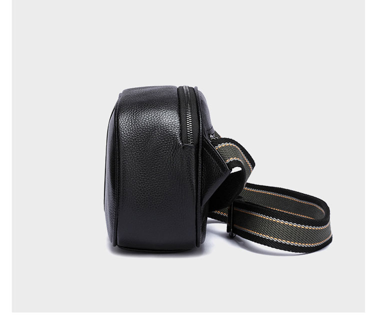 Whatna 2way 天 然 牛革 ミニ ショルダーバッグ メンズ 斜め掛け胸バッグipad mini 収納可 縦型 メンズ ビジネス かばん 小さめメッセンジャーバッグ カジュアル フォーマル 通学 通勤 結婚式 肩掛けバッグ 自転車かばん プレゼント紳士用 男性用-2