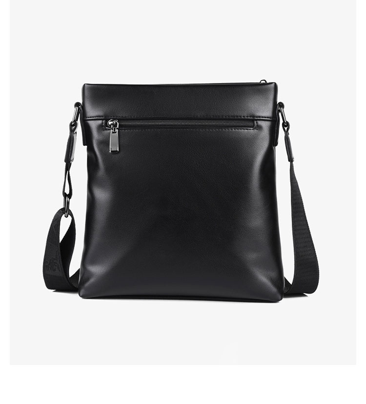 Whatna ショルダーバッグ メンズ メッセンジャーバッグ 縦型 小さめビジネスバッグ ipad9.7収納可 通勤 通学 斜めがけバッグ オシャレ な シンプル な 軽量 実用 自転車 かばん男性用1608-2