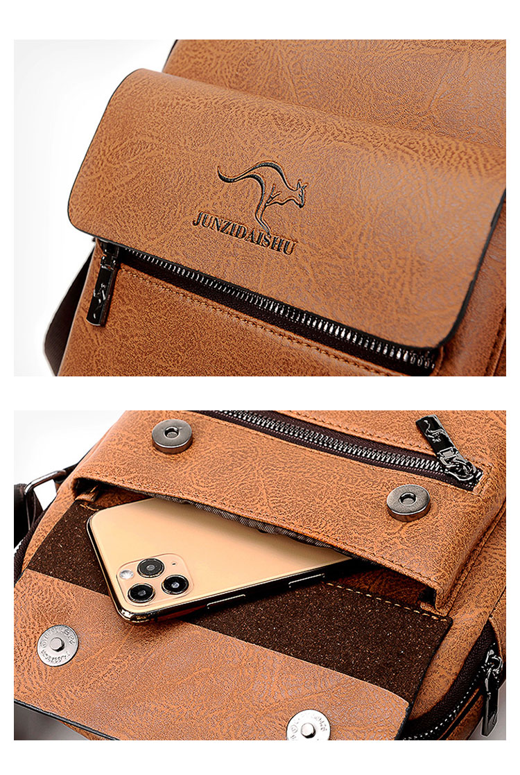 Whatna 革ショルダーバッグ メンズ 3way斜め掛け胸バッグ 手提げバッグ セカンドバッグ 手持げバッグ 厚 手 レザー Ipad 9.7収納可 横型 カジュアル フォーマル ビジネス 通学 通勤 結婚式 肩掛けバッグ 自転車かばん プレゼント男性 0912-12