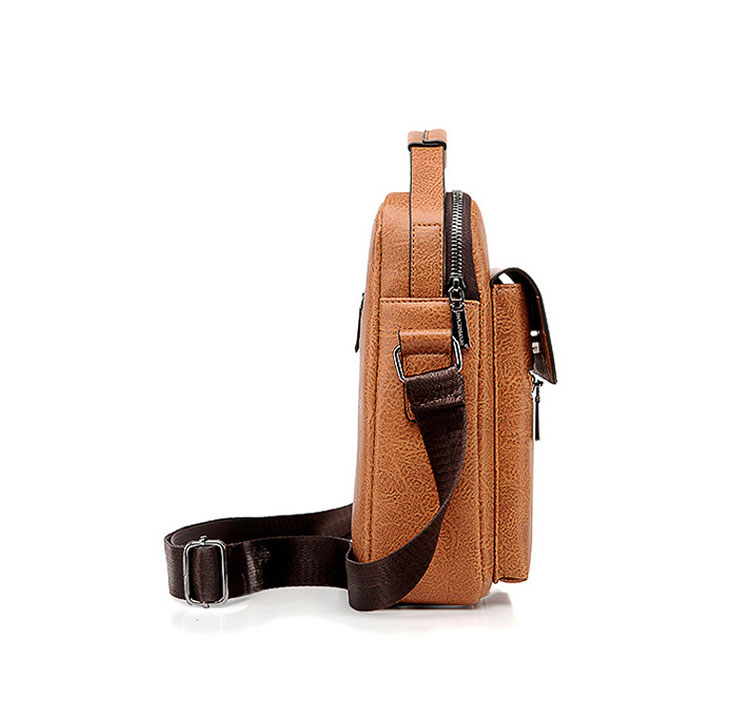 Whatna 革ショルダーバッグ メンズ 3way斜め掛け胸バッグ 手提げバッグ セカンドバッグ 手持げバッグ 厚 手 レザー Ipad 9.7収納可 横型 カジュアル フォーマル ビジネス 通学 通勤 結婚式 肩掛けバッグ 自転車かばん プレゼント男性 0912-4