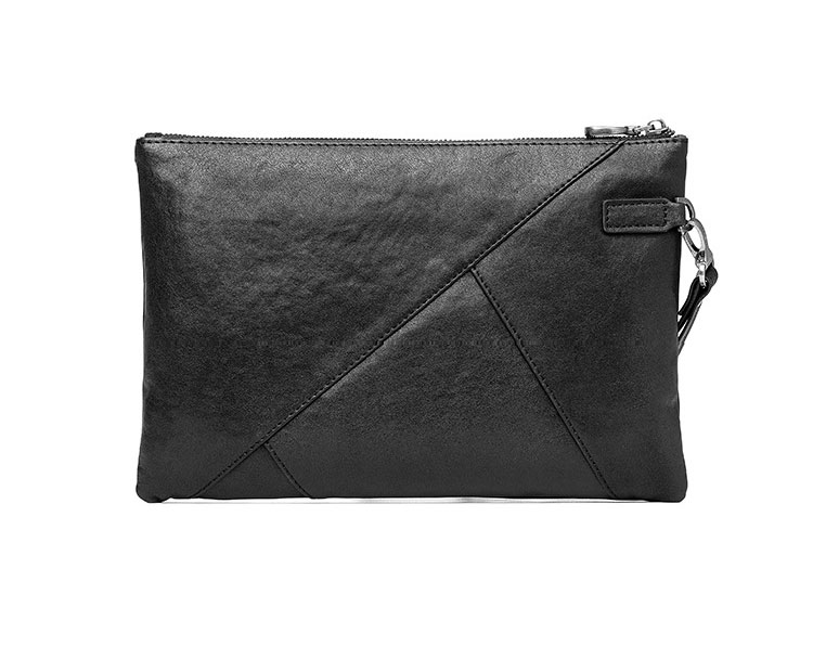 Whatna 2wayアンティーク風合い鞣し天 然 牛革 セカンドバッグ メンズ クラッチ バッグ 小き  本 革 6枚カード収納可 B5 ipad 10.5収納可 結婚式 披露宴 バッグ カジュアルフォーマル ビジネス 冠婚葬祭 バッグ 男性用 紳士用黒 6196-2