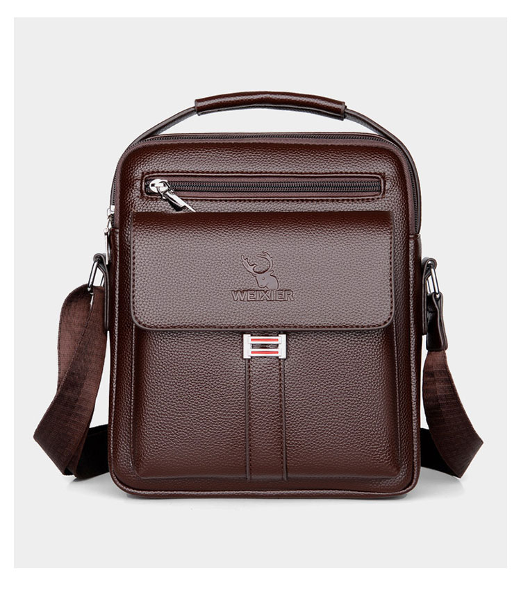 【正規逆輸入品】 Whatna 革ショルダーバッグ メンズ 3way斜め掛け胸バッグ 手提げ バッグ